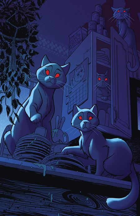 Feral #8 C 1:10 Tony Fleecs & Trish Forstner Virgin Variant (11/27/2024) Image - Golden Apple Comics