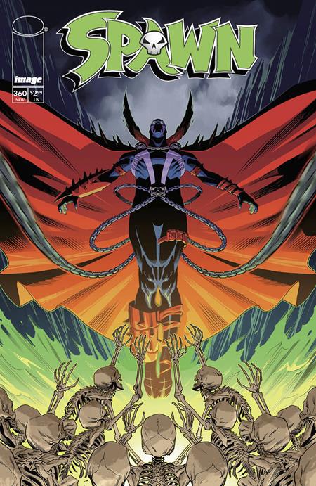 Spawn #360 B Marco Failla Variant (01/01/2025) Image