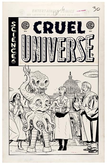Ec Cruel Universe #4 (Of 5) D 1:20 Kano B&W Artist Edition Variant (11/06/2024) Oni - Golden Apple Comics