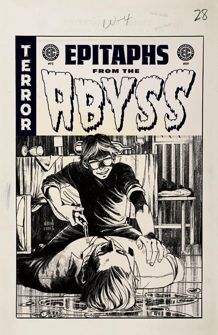 Ec Epitaphs From The Abyss #5 (Of 12) D 1:20 Naomi Franq B&W Artist Edition Variant (11/13/2024) Oni - Golden Apple Comics