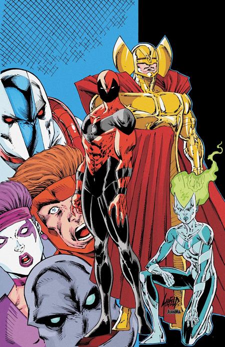 Youngblood #1 (2025) 2nd Print B Rob Liefeld New Mutants 98 Homage Virgin Variant (12/17/2025) Image