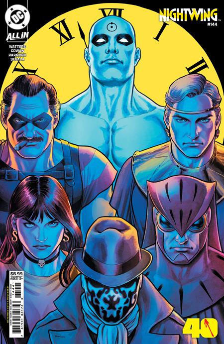 Nightwing #144 D Nicola Scott Watchmen 40Th Anniversary Variant (11/18/2026) Dc