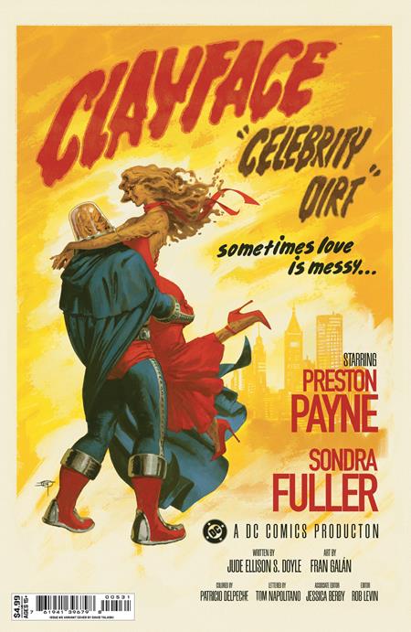 Clayface Celebrity Dirt #5 (Of 6) C David Talaski Variant (11/11/2026) Dc