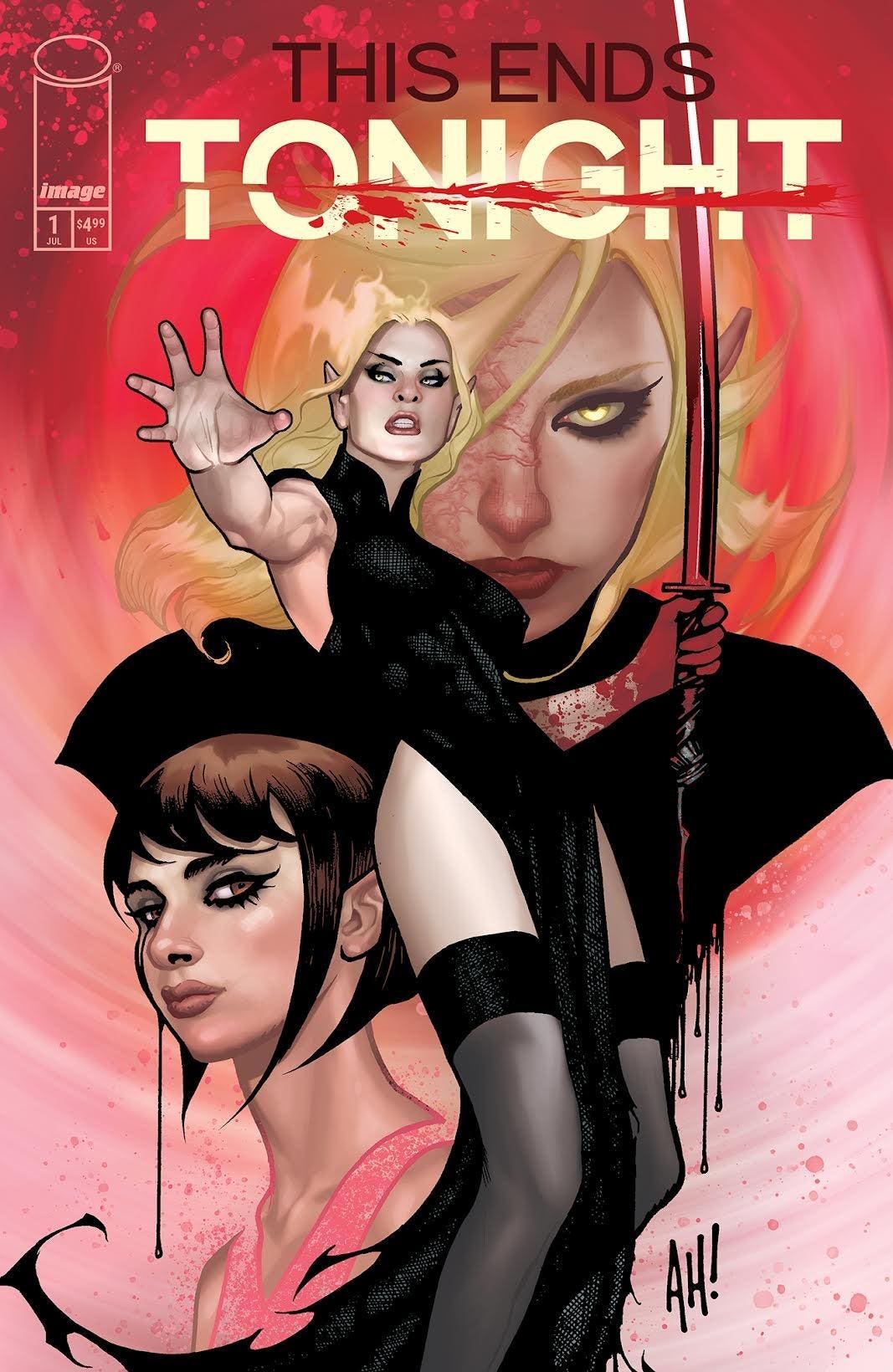 This Ends Tonight #1 (Of 3) D 1:25 Adam Hughes Variant (07/16/2025) Image