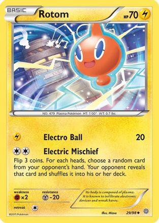 Rotom 029/98 - XY Ancient Origins Reverse Holofoil