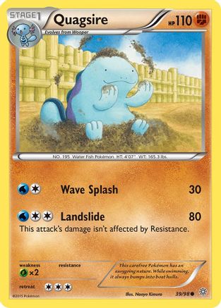 Quagsire 039/98 - XY Ancient Origins