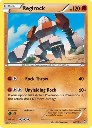 Regirock 040/98 - XY Ancient Origins