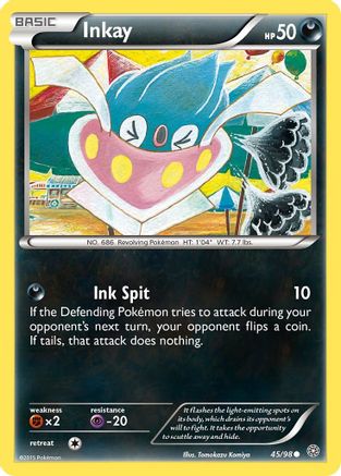 Inkay 045/98 - XY Ancient Origins