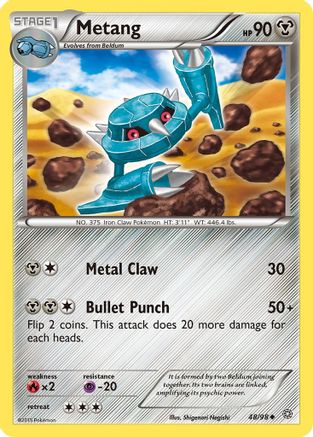 Metang 048/98 - XY Ancient Origins