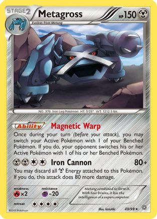 Metagross 049/98 - XY Ancient Origins