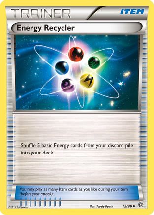 Energy Recycler 072/98 - XY Ancient Origins