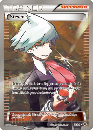 Steven (Full Art) 095/98 - XY Ancient Origins Holofoil