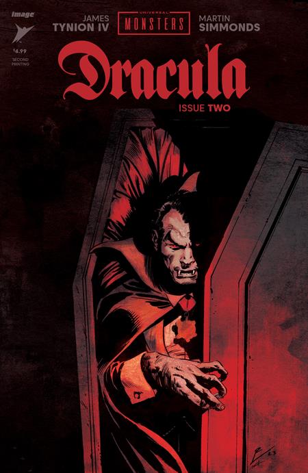 Universal Monsters Dracula #2 (Of 4) 2nd Print Roberto De La Torre Variant (01/24/2024) Image