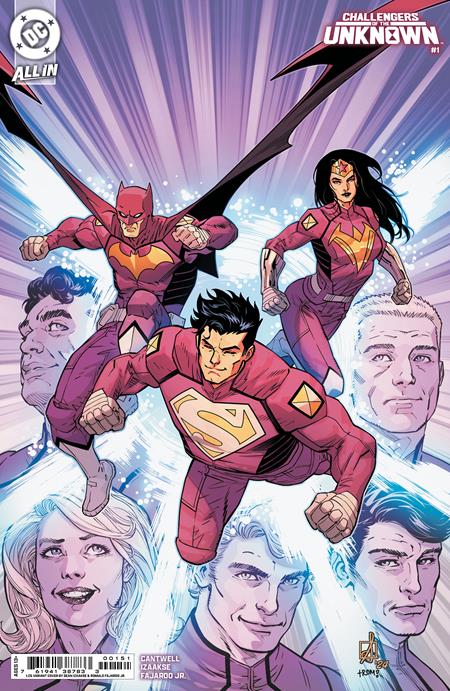 Challengers Of The Unknown #1 (Of 6) F 1:25 Sean Izaakse Variant (12/18/2024) Dc