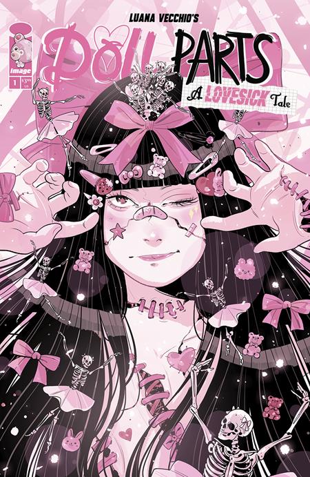 Doll Parts A Lovesick Tale #1 (Of 4) B Luana Vecchio Bows Variant (12/11/2024) Image - Golden Apple Comics