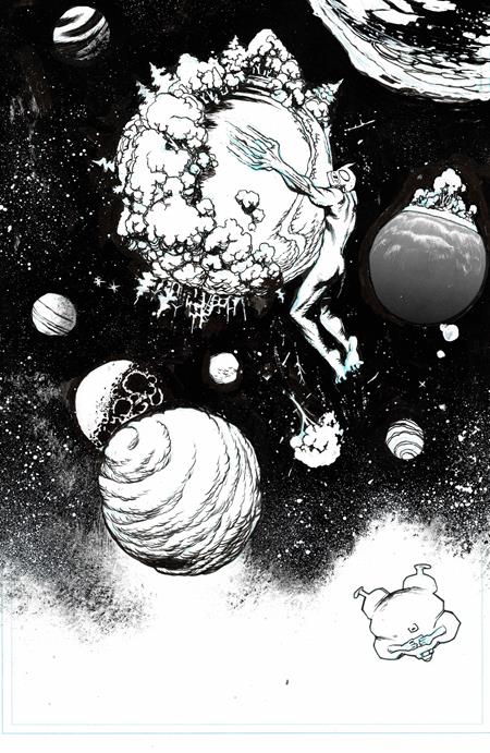 Ultramega By James Harren #8 (Of 9) D 1:25 James Harren B&W Virgin Variant (03/05/2025) Image