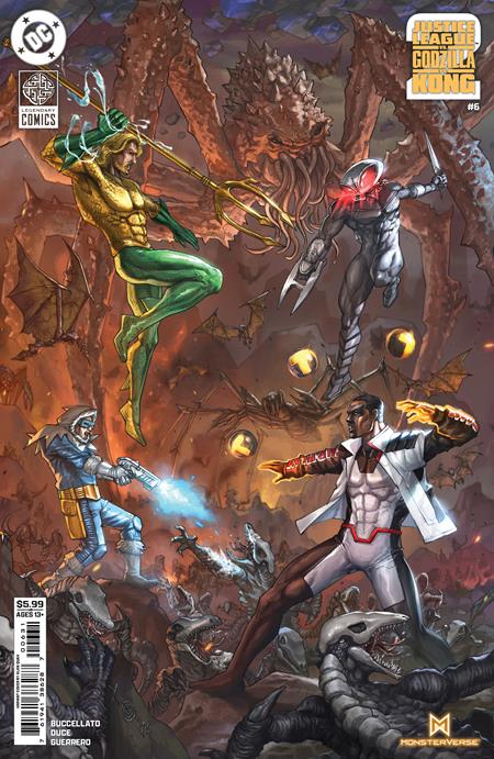 Justice League Vs Godzilla Vs Kong 2 #6 (Of 7) C Alan Quah Variant (12/24/2025) Dc - Golden Apple Comics