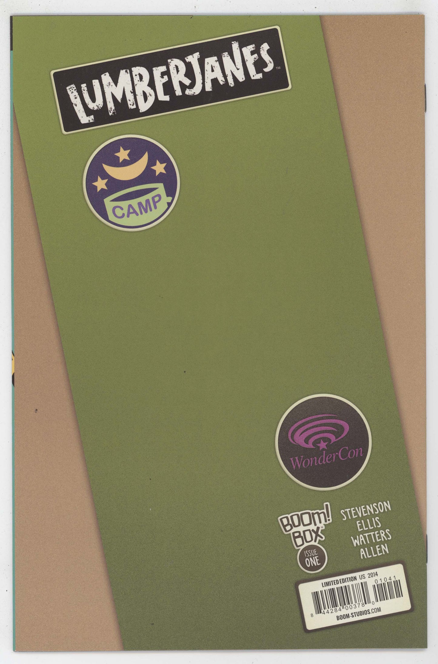 Lumberjanes 1 Boom 2014 VF Jess Fink Virgin Wondercon Variant - Golden Apple Comics