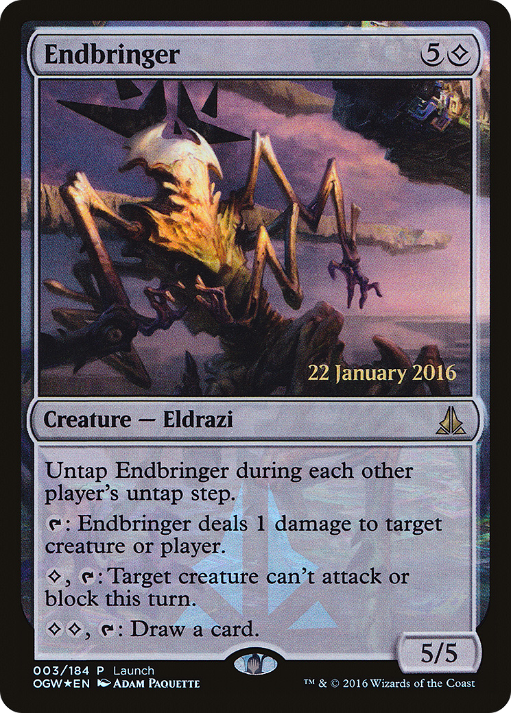 Endbringer (LARP-003) - Oath of the Gatewatch Promos Foil