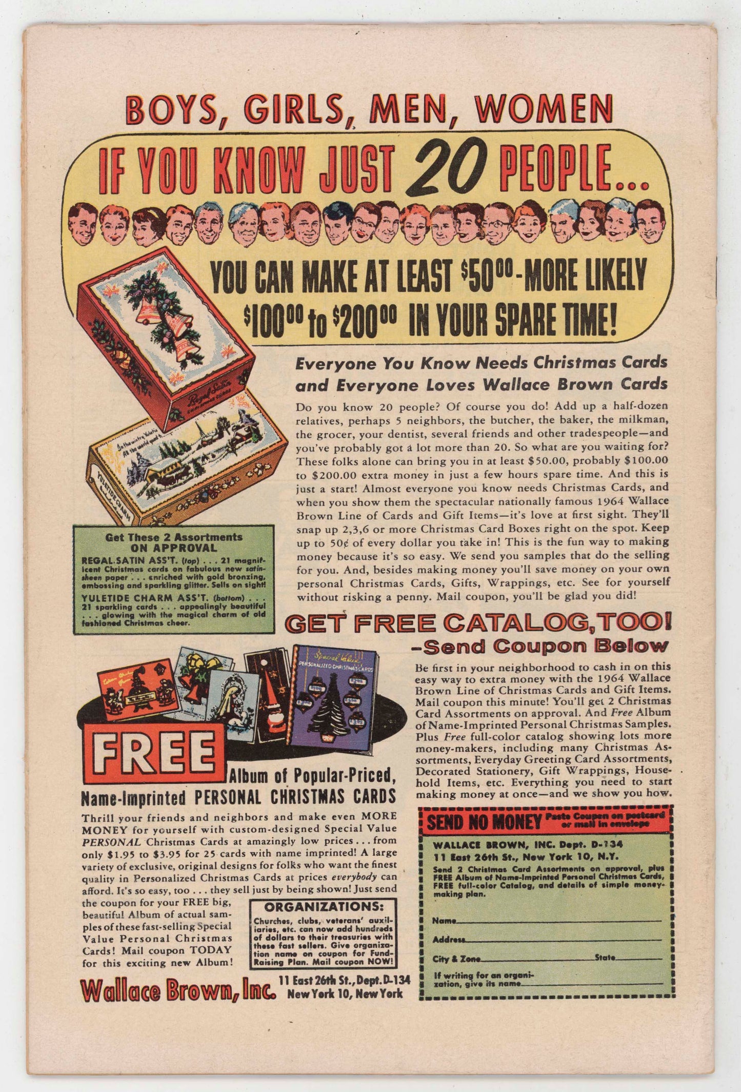 Uncanny X-Men 7 Marvel 1964 FN Scarlet Witch Magneto 1st Cerebro