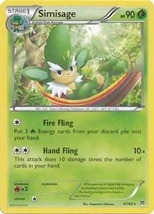 Simisage 006/162 - XY BREAKthrough
