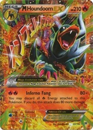 M Houndoom EX 022/162 - XY BREAKthrough Holofoil
