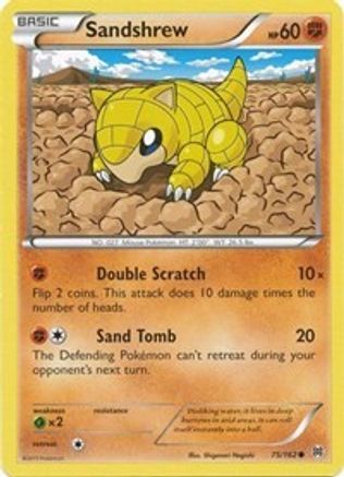 Sandshrew 075/162 - XY BREAKthrough
