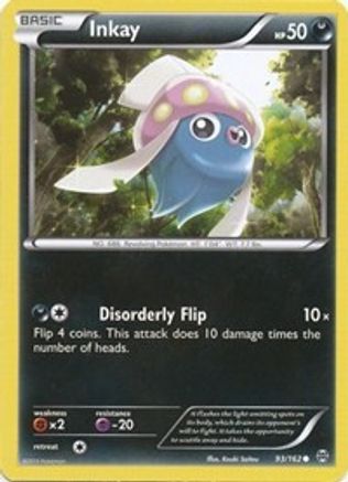Inkay 093/162 - XY BREAKthrough Reverse Holofoil