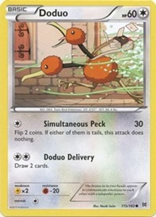 Doduo 115/162 - XY BREAKthrough