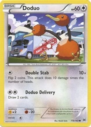 Doduo 116/162 - XY BREAKthrough