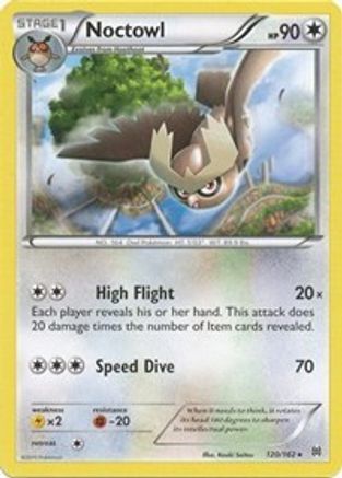 Noctowl 120/162 - XY BREAKthrough
