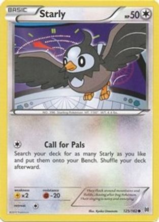 Starly 125/162 - XY BREAKthrough