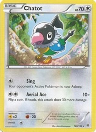 Chatot 128/162 - XY BREAKthrough