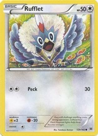 Rufflet 129/162 - XY BREAKthrough