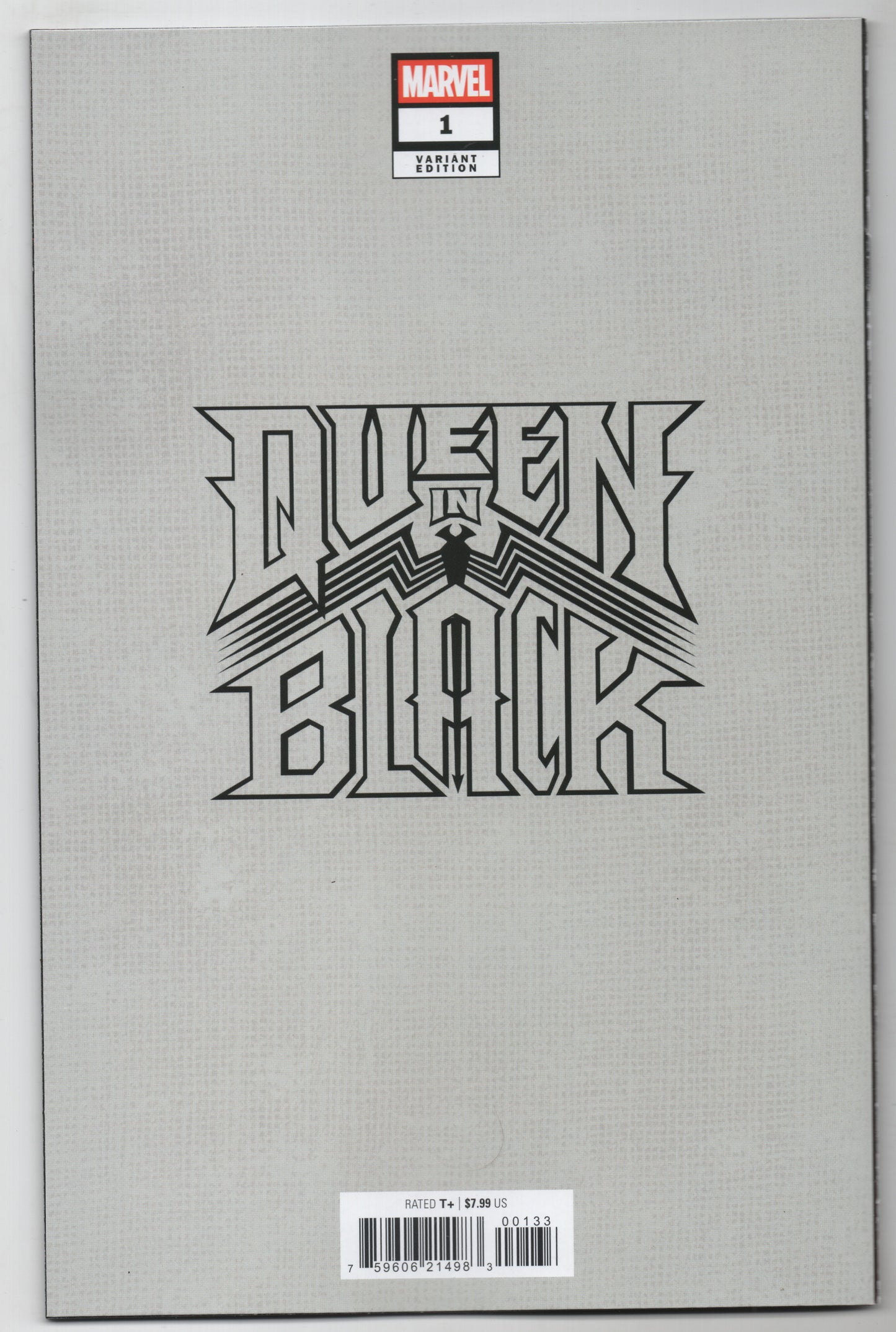 Queen In Black #1 Z Patrick Gleason Webhead Foil Blind Bag Variant (07/29/2026) Marvel