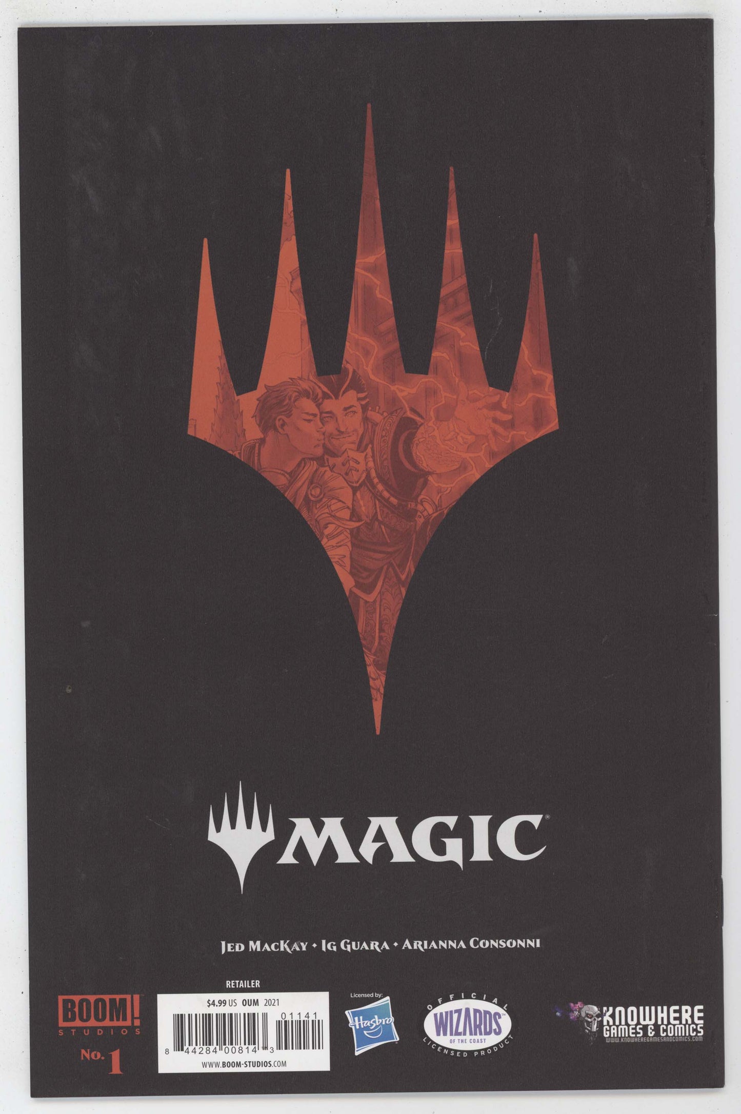 Magic The Gathering MTG 1 Boom 2021 NM -9.2 Siya Oum Knowhere Variant - Golden Apple Comics