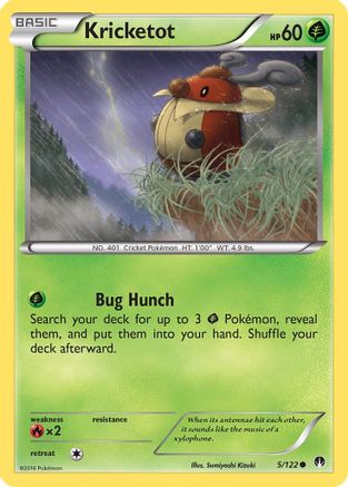 Kricketot 005/122 - XY BREAKpoint - Golden Apple Comics