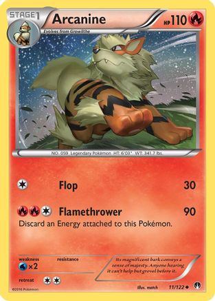 Arcanine 011/122 - XY BREAKpoint