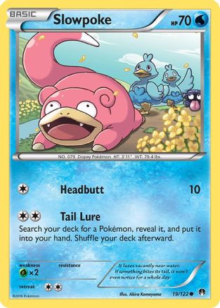 Slowpoke 019/122 - XY BREAKpoint