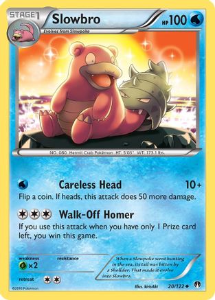 Slowbro 020/122 - XY BREAKpoint