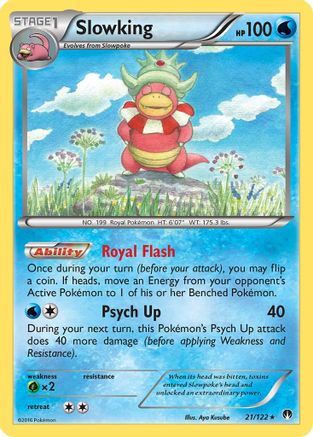 Slowking 021/122 - XY BREAKpoint Holofoil
