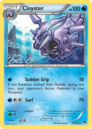Cloyster 024/122 - XY BREAKpoint