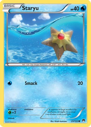 Staryu 025/122 - XY BREAKpoint