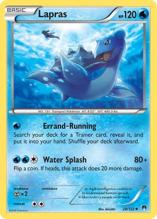 Lapras 028/122 - XY BREAKpoint