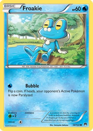 Froakie 038/122 - XY BREAKpoint
