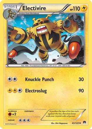 Electivire 043/122 - XY BREAKpoint