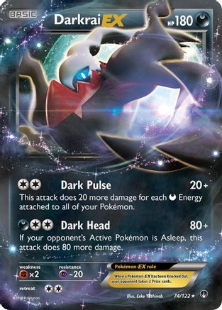 Darkrai EX 074/122 - XY BREAKpoint Holofoil