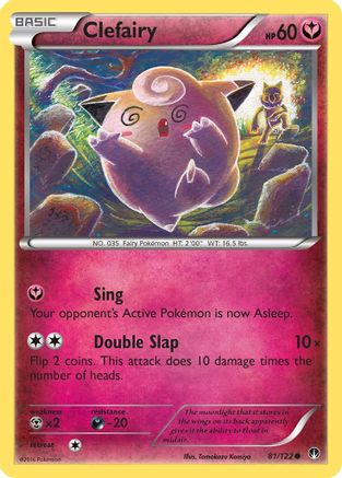 Clefairy 081/122 - XY BREAKpoint