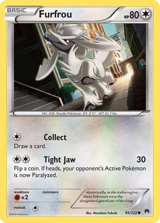 Furfrou 095/122 - XY BREAKpoint