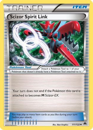 Scizor Spirit Link 111/122 - XY BREAKpoint